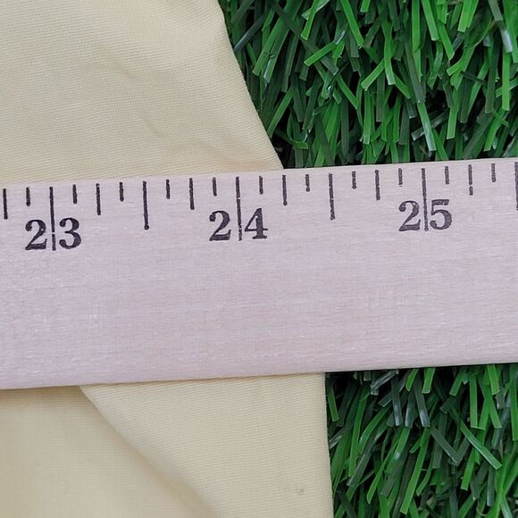 Vintage 80s Blouson Jacket Large 42 24x24 Yellow - Picture 4 of 11